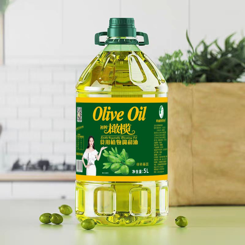 欧丽塞维利 初榨橄榄食用植物协调油 5L